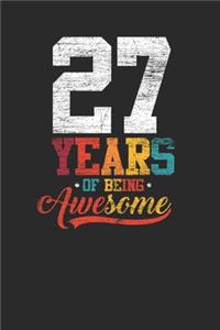 27 Years Of Being Awesome