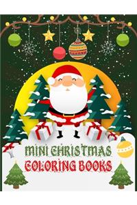 Mini Christmas Coloring Books
