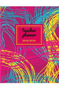 Teacher Planner 2018 - 2019 Nu