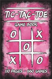 Tic-Tac-Toe Game Book