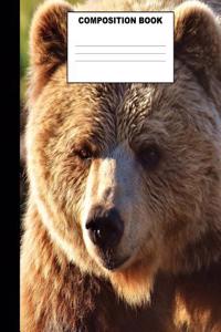 Bear Composition Book