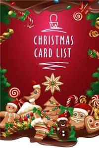 Christmas Card List