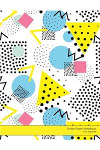 Graph Paper Notebook 1 CM Squares