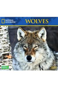 Cal 2019 National Geographic Wolves