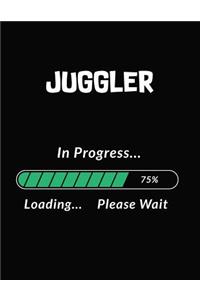 Juggler in Progress Loading Please Wait