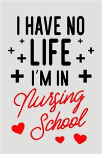 I Have No Life I'm in Nursing School