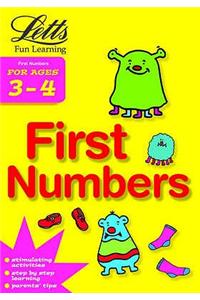 First Numbers Age 3-4