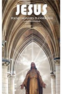 Jesus Pocket Monthly Planner 2018