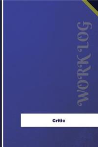 Critic Work Log