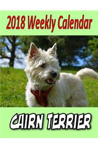 2018 Weekly Calendar Cairn Terrier