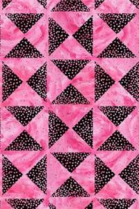 Journal Notebook Triangles With Dots Pattern 7