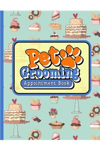 Pet Grooming Appointment Book