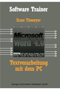 Textverarbeitung Mit Microsoft Word 4.0 Auf Dem PC