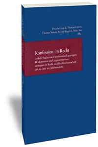 Konfession Im Recht