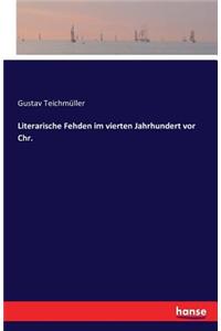 Literarische Fehden im vierten Jahrhundert vor Chr.