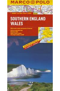 Southern England / Wales Marco Polo Map