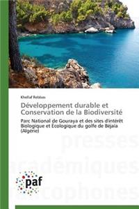 Développement Durable Et Conservation de la Biodiversité