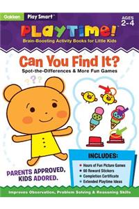 Play Smart Playtime: Can You Find It? Spot-The-Differences & More Games Ages 2-4