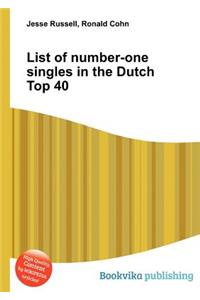 List of Number-One Singles in the Dutch Top 40