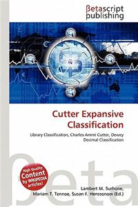 Cutter Expansive Classification