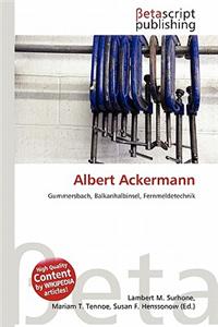 Albert Ackermann
