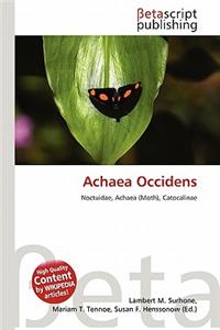 Achaea Occidens