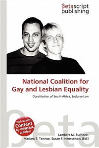 National Coalition for Gay and Lesbian Equality