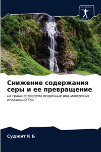 Снижение содержания серы и ее превращение