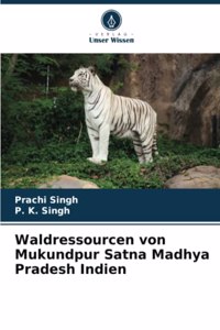Waldressourcen von Mukundpur Satna Madhya Pradesh Indien