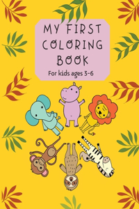 My First Coloring Book