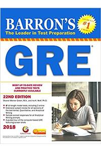 Barrons GRE 22nd edition