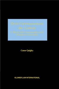 Droit Communautaire des Contrats