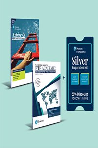 PTE Academic Official Guide & Aspire C1 with 50% discount | Official Online Silver Test Preparation Kit | First Edition | By Pearson