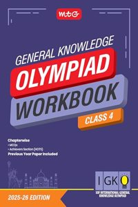 MTG International General Knowledge Olympiad (IGKO) Workbook Class 4 - Chapterwise MCQs & Previous Years Solved Paper - SOF IGKO Olympiad Books For 2025-26 Exam