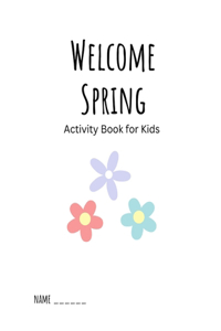 Spring Activity Book