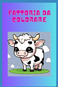 fattoria da colorare per bambini