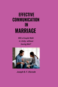 Effective Communication in Marriage