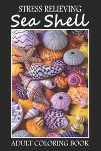 Stress Relieving Sea Shell Adult Coloring book