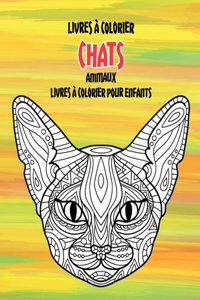 Livres à colorier - Livres à colorier pour enfants - Animaux - Chats