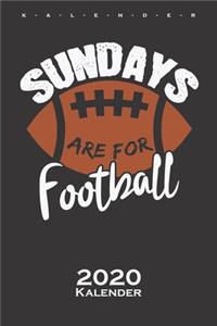 Sundays are for Football Kalender 2020