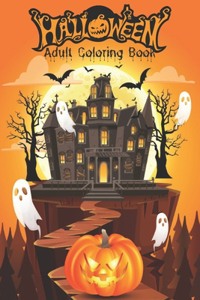 Halloween Adult Coloring Book