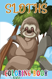Sloths Coloring Book