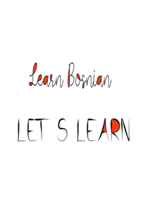 Learn Bosnian