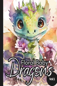 Floral Baby Dragons