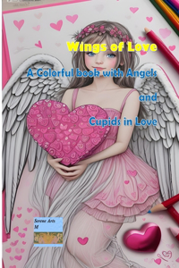 Wings of Love A Colorful Journey with Angels and Cupids in Love