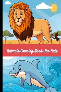Animals Coloring Book for Kids