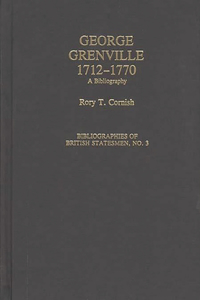 George Grenville, 1712-1770