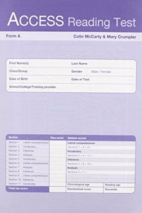 Access Reading Test (ART): Form A