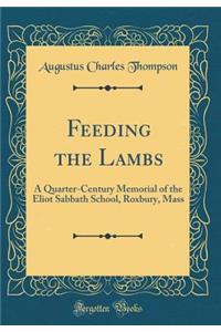 Feeding the Lambs: A Quarter-Century Memorial of the Eliot Sabbath School, Roxbury, Mass (Classic Reprint)