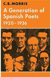 Generation of Spanish Poets 1920-1936